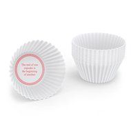 Fred &amp; Friends MUFFIN TOPS Denim-Style Baking Cups, Set of 4 N6