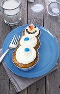 Fred &amp; Friends MUFFIN TOPS Denim-Style Baking Cups, Set of 4 N16