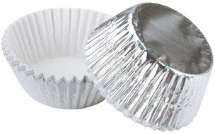 Wilton Standard Baking Cups - Silver Foil