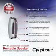 Waterproof Bluetooth Speaker - Portable Speaker System Supporting iPhone 4/5/6, Android, Samsung S-Series Smart... N3