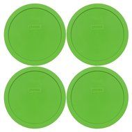 Pyrex 7402-PC Round 6/7 Cup Storage Lid for Glass Bowls (6, Green) N3