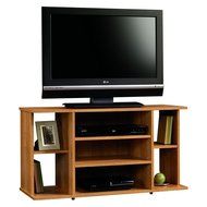 Sauder Beginnings TV Stand, Highland Oak