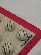 Silicone Baking Mat Set (3) 2 Half Sheets + 1 Qtr Sheet - Professional Grade Non Stick Cookie Sheet - Super Strong... N6