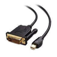 Cable Matters Mini DisplayPort (Thunderbolt&trade; 2 Port Compatible) to DVI Cable in Black 6 Feet
