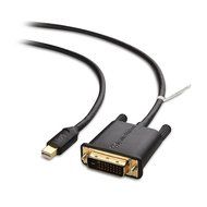 Cable Matters Mini DisplayPort (Thunderbolt&trade; 2 Port Compatible) to DVI Cable in Black 6 Feet N11