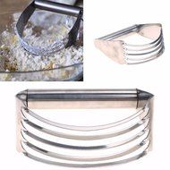 Mixer Whisk Tool Stainless Steel Kitchen Craft Pastry Dough Cutter Blender Kitchen Tools N4