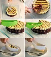 HENGSONG Cake Pie Cutter Slicer For Wedding Party Kitchen Tools Easy Tools N2