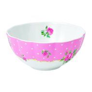 Royal Albert New Country Roses Baking Bliss Mixing Bowl, 1-Quart, White