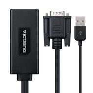 VicTsing VGA To HDMI Adapter Converter 1080p Video Cable from Desktop/ Laptop/ Notebook/ Computer/ PC/ HD TV-box... N3