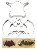 Cookie Cutters, Kootips 3 Pcs/set Batman Yoda Star Wars Cookie Cutter Shapes, Food Grade Stainless Steel, Baking...