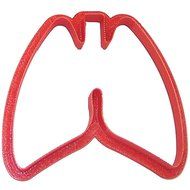 Lungs Cookie Cutter 3.75 in