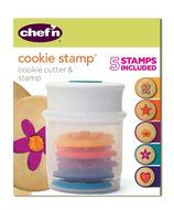 Chef'n Christmas Cookie Stamp and Cutter Set (Holiday Shapes) N10