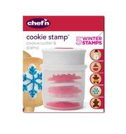 Chef'n Christmas Cookie Stamp and Cutter Set (Holiday Shapes) N23