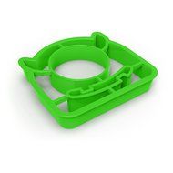 Fred &amp; Friends CRUSTACHE Mustache Shaped Crust Cutter N8