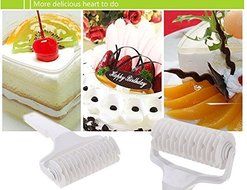 Leeko Kitchen Baking Tool Cookie Pie Pizza Pastry Lattice Bakery Roller Cutter Craft Tool N3