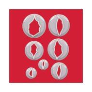 FMM Poinsettia Cutters, 7 piece set
