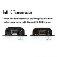AGPtek 60m HDMI Network Extender Over Single Cable with IR ,Cat5e/6 Ethernet Cable 3D&amp;1080P Supported Compatible... N2