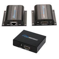 AGPtek 60m HDMI Network Extender Over Single Cable with IR ,Cat5e/6 Ethernet Cable 3D&amp;1080P Supported Compatible... N9