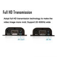 AGPtek 60m HDMI Network Extender Over Single Cable with IR ,Cat5e/6 Ethernet Cable 3D&amp;1080P Supported Compatible... N11