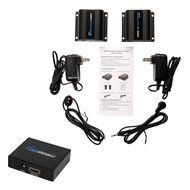 AGPtek 60m HDMI Network Extender Over Single Cable with IR ,Cat5e/6 Ethernet Cable 3D&amp;1080P Supported Compatible... N15