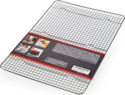 AbsoluteBake Cooling Rack Stainless Steel Oven and Dishwasher Safe Fits in Half Sheet Cookie Pan N2
