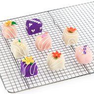 AbsoluteBake Cooling Rack Stainless Steel Oven and Dishwasher Safe Fits in Half Sheet Cookie Pan N3