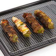AbsoluteBake Cooling Rack Stainless Steel Oven and Dishwasher Safe Fits in Half Sheet Cookie Pan N4
