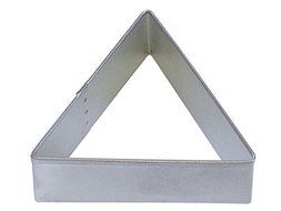 R&amp;M Triangle 3&quot; Cookie Cutter in Durable, Economical, Tinplated Steel