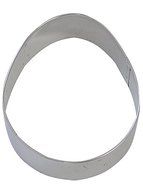 R&amp;M Easter Egg 4&quot; Cookie Cutter in Durable, Economical, Tinplated Steel