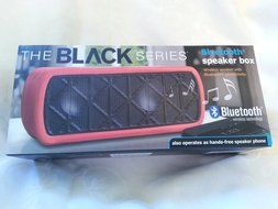 The Black Series Bluetooth Speaker Box (Red)