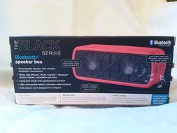 The Black Series Bluetooth Speaker Box (Red) N2