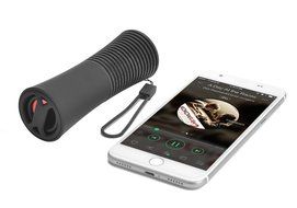 Weatherproof Mini Bluetooth Speaker - 4000mAh Battery, , Power Bank Function, BT 3.0, 15 Hours Play Time