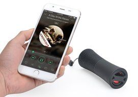 Weatherproof Mini Bluetooth Speaker - 4000mAh Battery, , Power Bank Function, BT 3.0, 15 Hours Play Time N3
