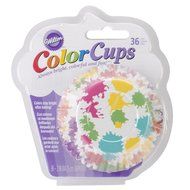 Wilton ColorCups Black/White Damask Standard Baking Cups, 36 Count N2