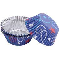 Wilton ColorCups Black/White Damask Standard Baking Cups, 36 Count N14