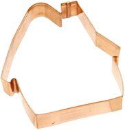 Old River Road Reindeer Shape Cookie Cutter, Copper N9