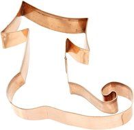 Old River Road Reindeer Shape Cookie Cutter, Copper N11