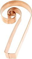 Old River Road Reindeer Shape Cookie Cutter, Copper N13