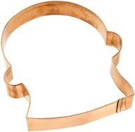 Old River Road Reindeer Shape Cookie Cutter, Copper N14