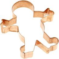 Old River Road Reindeer Shape Cookie Cutter, Copper N22