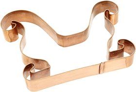 Old River Road Reindeer Shape Cookie Cutter, Copper N23
