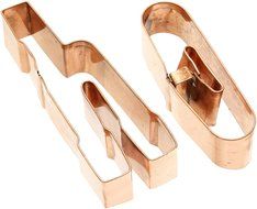 Old River Road Reindeer Shape Cookie Cutter, Copper N24