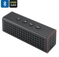 FSTgo A91 Mini Portable Bluetooth Speaker with 3D Bass Sound, 4400mAh Battery Power Bank, 20W Wireless Stereo... N5