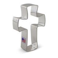 Holy Cross Cookie and Fondant Cutter - Ann Clark - 4.5 Inches - US Tin Plated Steel