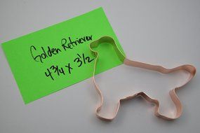 Golden Retriever Cookie Cutter N2