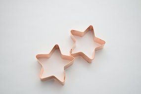 Pair of 2.25 Inch Little Star Cookie Cutters