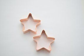 Pair of 2.25 Inch Little Star Cookie Cutters N3