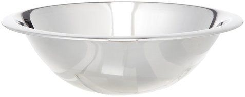 2.25-Quart Wide Rimmed Stainless Steel Mixing Bowl N3