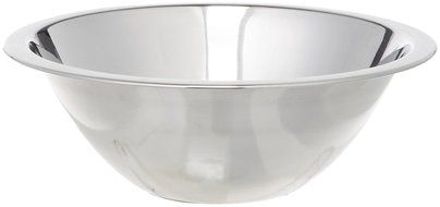 2.25-Quart Wide Rimmed Stainless Steel Mixing Bowl N6