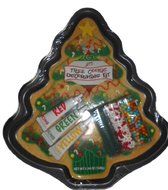 Festival Christmas Tree Cookie Decorating Kit